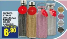 Risparmio Casa Thermos strass cone senza manico offerta