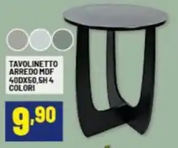 Risparmio Casa Tavolinetto arredo MDF 40DX50,5H offerta