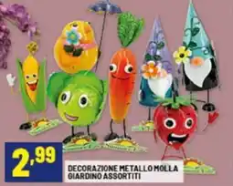 Risparmio Casa Decorazione metallo molla giardino offerta
