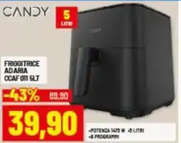 Risparmio Casa CANDY 5 FRIGGITRICE ADARIA CCAF 011 offerta