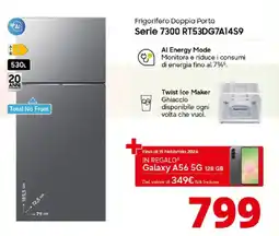 Comet SAMSUNG Frigorifero Doppia Porta Serie 7300 RT53DG7A1459 offerta