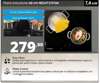 SAMSUNG Piano induzione 60 cm NZ64T3707AK