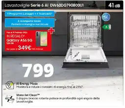 Comet SAMSUNG Lavastoviglie Serie 6 AI DW60DG790B00U1 offerta