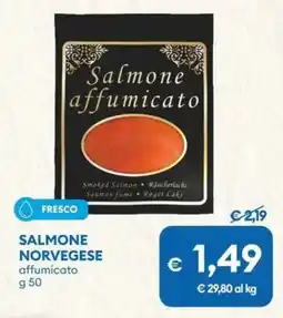 MD Discount Salmone norvegese affumicato offerta