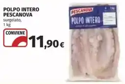Coop Polpo intero PESCANOVA offerta