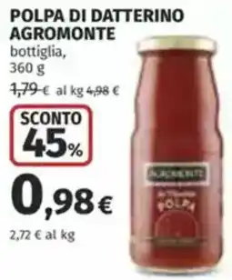 Coop Polpa di datterino AGROMONTE offerta