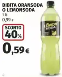 Coop Bibita ORANSODA O LEMONSODA offerta