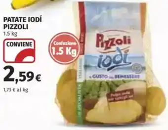 Coop Patate iodí PIZZOLI offerta