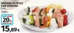 Coop Spiedini di pesce con verdure offerta