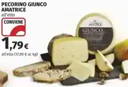 Coop Pecorino giunco AMATRICE offerta