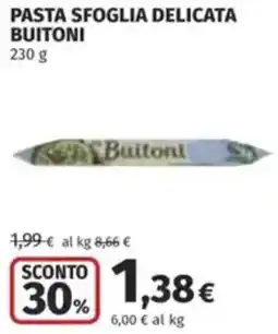 Coop Pasta sfoglia delicata BUITONI offerta