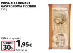 Coop Pinsa alla romana GASTRONOMIA PICCININI offerta
