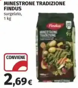 Coop Minestrone tradizione FINDUS offerta