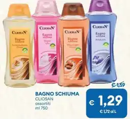 MD Discount Bagno schiuma CLIOSAN assortiti offerta