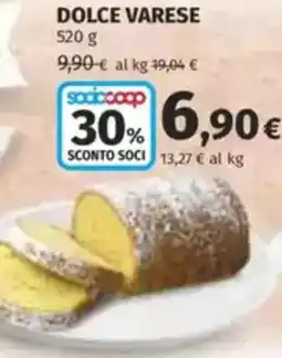 Coop Dolce varese offerta