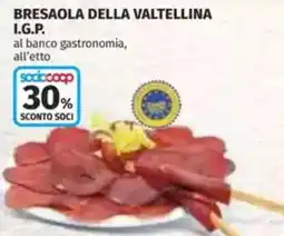 Coop Bresaola della valtellina i.g.p. offerta