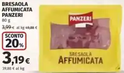 Coop Bresaola affumicata PANZERI offerta