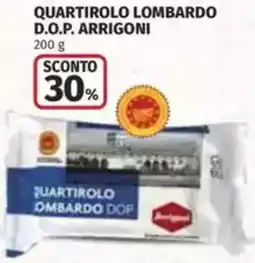Coop Quartirolo lombardo d.o.p. arrigoni offerta