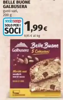 Coop Belle buone GALBUSERA offerta
