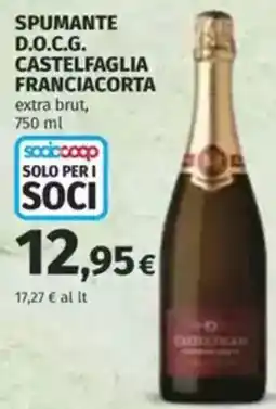 Coop Spumante d.o.c.g. CASTELFAGLIA FRANCIACORTA offerta