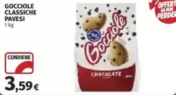 Coop Gocciole classiche PAVESI offerta