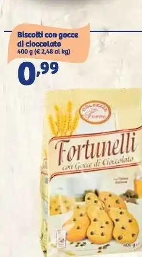 In'S Mercato Biscotti con gocce di cioccolato offerta