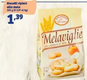In'S Mercato Biscotti ripieni alla mela offerta
