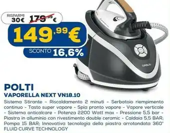 Euronics Vaporella next vn18.10 offerta