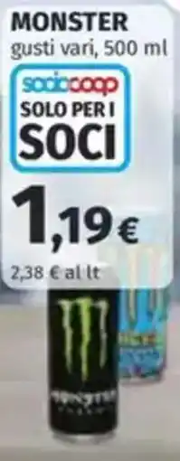 Coop Monster offerta