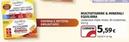 Coop Multivitamine & minerali equilibra compresse triplo strato, 30 compresse offerta