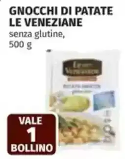 Coop Gnocchi di patate le veneziane senza glutine offerta