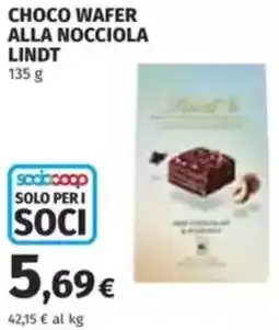 Coop Choco wafer alla nocciola LINDT offerta