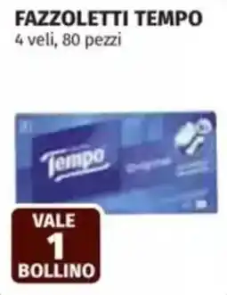 Coop Fazzoletti TEMPO offerta