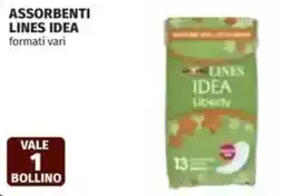 Coop Assorbenti lines idea offerta