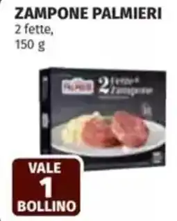 Coop Zampone palmieri offerta