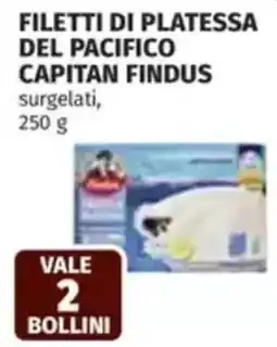 Coop Filetti di platessa del pacifico CAPITAN FINDUS offerta