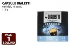 Coop Capsule BIALETTI offerta