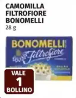 Coop Camomilla filtrofiore BONOMELLI offerta