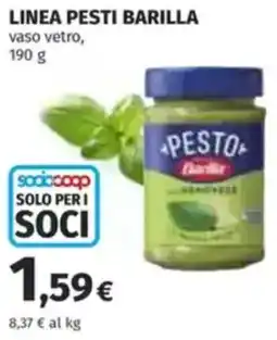 Coop Linea pesti BARILLA offerta
