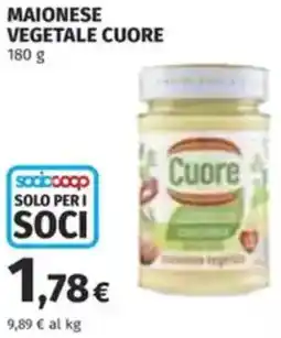 Coop Maionese vegetale CUORE offerta
