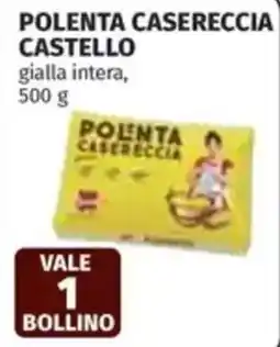 Coop Polenta casereccia castello gialla intera, offerta
