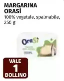 Coop Margarina orasì 100% vegetale, spalmabile offerta