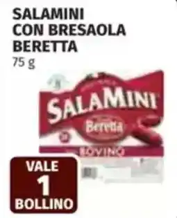Coop Salamini con bresaola BERETTA offerta