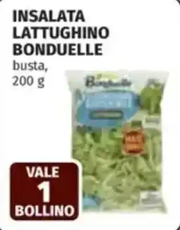 Coop Insalata lattughino bonduelle busta offerta