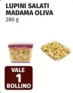 Coop Lupini salati madama oliva offerta