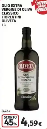 Coop Olio extra vergine di oliva classico fiorentini OLIVETA offerta