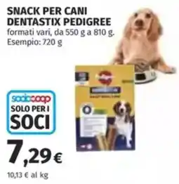Coop SNACK PER CANI DENTASTIX PEDIGREE offerta