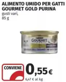 Coop Alimento umido per gatti GOURMET GOLD PURINA offerta