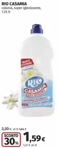 Coop Rio casamia offerta