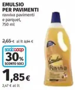 Coop Emulsio per pavimenti offerta